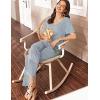 imageEkouaer Lounge Sets for Women Short Sleeve Top and Long Pants Ribbed Knit Pajama Set 2 Piece PJ Sets OutfitsBlue