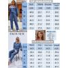 imageEkouaer Waffle Knit Pajamas Set for Women 2 Piece Outfits Long Sleeve Button Top and Wide Leg Pant with Pockets LoungewearBlue