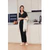 imageEkouaer 2 Pack Womens Pajama Sets Short Sleeve with Long Pant Pjs Sleepwear Loungewear with Pockets SXXLBlackBrown Leopard