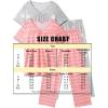 imageEkouaer 2 Pack Womens Pajama Sets Short Sleeve with Long Pant Pjs Sleepwear Loungewear with Pockets SXXLPink StripeGrey Stars