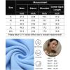 imageEkouaer Womens Zipper Robes Long Sleeves Bathobe Soft House Coat Sleepwear Knee Length Loungewear with Pockets SXXLLight Blue