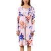 White Blue Floral