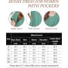 imageEkouaer Nightgowns for Women Short Sleeve House Dress with Pockets Floral Print Mumu DressBlue Green