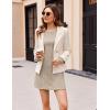 imageEkouaer Womens Nightgown Long Sleeve Ribbed Knit Nightshirt Round Neck Sleep Shirt Soft Sweater Dress SXXLKhaki