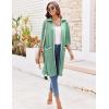 imageEkouaer Women Zipper Robe Lightweight House Coat Zipper Front Short Bathrobes Soft Nightgown with Pockets S3XLMint Green