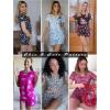 imageEkouaer Womens Pajama Set 2 Piece Soft Lounge Set Short Sleeve Cozy Sleepwear Pjs Set Casual Loose LoungewearLeopard Print