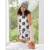imageEkouaer 2 Pack Womens Pajama Set Print Sleepwear Tank Tops and Ruffled Shorts with Pockets Y2k Loungewear Sets Outfits SXXLBohodaisy