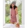 imageEkouaer 2 Pack Womens Pajama Set Print Sleepwear Tank Tops and Ruffled Shorts with Pockets Y2k Loungewear Sets Outfits SXXLLeopardstarry