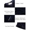 imageEkouaer Couples Matching Pajamas Sets Velvet PJs Set for Men and Women Velour Long Sleeve Sleepwear SXXLNavy