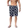 imageEkouaer Mens Pajama Shorts Soft Sleepwear Bottoms Elastic Waistband LoungewearNavy Dogs