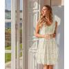 imageEkouaer Nightgowns for Women Sleeveless Sleep Shirt Tank Night Gown V Neck Chemise Pleated Night Shirt Soft Sleep DressFloral Yellow