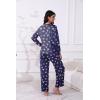 imageEkouaer Womens Pajamas Set 2 Piece Lounge Sets Long Sleeve Crewneck Top and Pants Soft Pjs with PocketsColorful Heart