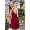 imageEkouaer 2 Pack Nightgowns for Women Racerback Sleeveless Night Shirt Sexy Sleep Dress Spaghetti Strap Sleepwear SXXXL2 PackblackWine Red