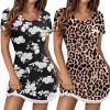 Leopard + White Floral