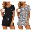 Black/White Leopard