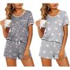 Grey Coffee/Light Gary Stars