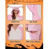 imageEkouaer Unisex Adult Animal Onesie One Piece Fleece Pajamas Halloween Costume Sleepwear HomewearPink Bunny