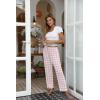 imageEkouaer Women Pajama Pants Comfy Pj Bottom with Pockets Stretch Plaid SleepwearAplaid 22
