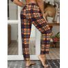 imageEkouaer Women Pajama Pants Comfy Pj Bottom with Pockets Stretch Plaid SleepwearPat68