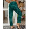 imageEkouaer Women Pajama Pants Comfy Pj Bottom with Pockets Stretch Plaid SleepwearPat71