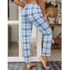 imageEkouaer Women Pajama Pants Comfy Pj Bottom with Pockets Stretch Plaid SleepwearPlaid 13