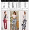 imageEkouaer Women Pajama Pants Comfy Pj Bottom with Pockets Stretch Plaid SleepwearPure Dark Grey