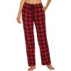imageEkouaer Womens 2 Pack Lounge Pants Comfy Pajama Pants Plaid Pajama Bottoms with Pockets Drawstring Pj Bottoms Pants2 Packset 1