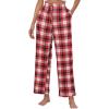imageEkouaer Womens 2 Pack Lounge Pants Comfy Pajama Pants Plaid Pajama Bottoms with Pockets Drawstring Pj Bottoms Pants2 Packset 11