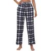 imageEkouaer Womens 2 Pack Lounge Pants Comfy Pajama Pants Plaid Pajama Bottoms with Pockets Drawstring Pj Bottoms Pants2 Packset 12