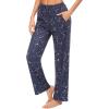 imageEkouaer Womens 2 Pack Lounge Pants Comfy Pajama Pants Plaid Pajama Bottoms with Pockets Drawstring Pj Bottoms Pants2 Packset 14