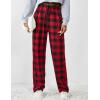 imageEkouaer Womens 2 Pack Lounge Pants Comfy Pajama Pants Plaid Pajama Bottoms with Pockets Drawstring Pj Bottoms Pants2 Packset 16