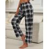imageEkouaer Womens 2 Pack Lounge Pants Comfy Pajama Pants Plaid Pajama Bottoms with Pockets Drawstring Pj Bottoms Pants2 Packset 17