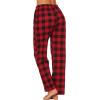 imageEkouaer Womens 2 Pack Lounge Pants Comfy Pajama Pants Plaid Pajama Bottoms with Pockets Drawstring Pj Bottoms Pants2 Packset 3