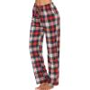 imageEkouaer Womens 2 Pack Lounge Pants Comfy Pajama Pants Plaid Pajama Bottoms with Pockets Drawstring Pj Bottoms Pants2 Packset 4