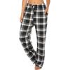 imageEkouaer Womens 2 Pack Lounge Pants Comfy Pajama Pants Plaid Pajama Bottoms with Pockets Drawstring Pj Bottoms Pants2 Packset 5