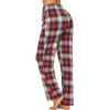 imageEkouaer Womens 2 Pack Lounge Pants Comfy Pajama Pants Plaid Pajama Bottoms with Pockets Drawstring Pj Bottoms Pants2 Packset 5