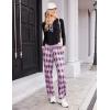 imageEkouaer Womens 2 Pack Lounge Pants Comfy Pajama Pants Plaid Pajama Bottoms with Pockets Drawstring Pj Bottoms Pants2 Packset 7