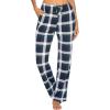 imageEkouaer Womens 2 Pack Lounge Pants Comfy Pajama Pants Plaid Pajama Bottoms with Pockets Drawstring Pj Bottoms Pants2 Packset 8