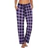 Black and Purple Plaid
