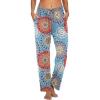 imageEkouaer Women Pajama Pants Comfy Pj Bottom with Pockets Stretch Plaid SleepwearPattern 3