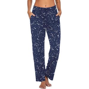 imageEkouaer Women Pajama Pants Comfy Pj Bottom with Pockets Stretch Plaid SleepwearBprint 25