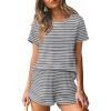 Dark Grey Striped