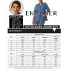 imageEkouaer Pajamas for Women Button Up Lounge Set Waffle Knit Loungewear Short Sleeve Pjs 2 Piece Sleepwear Shorts SetLake Blue