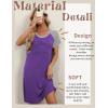 imageEkouaer Womens Nightgown Short Sleeve Night Dress Printed Sleepwear Soft Sleep Shirt S3XLBpurple