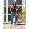 imageEkouaer Womens Pajamas Set Soft 2 Piece Lounge Sets Sleeveless Tank Tops with Jogger Set Active Tracksuit Lounge WearGypsophila