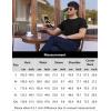 imageEkouaer Mens Knit TShirts Short Sleeve Casual Ribbed Shirts Lightweight Crewneck Tees Stretchy Undershirts SXXLBlack