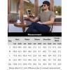 imageEkouaer Mens Knit TShirts Short Sleeve Casual Ribbed Shirts Lightweight Crewneck Tees Stretchy Undershirts SXXLKhaki