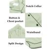 imageEkouaer Womens Silk Satin Pajamas Set Short Sleeve Sleepwear Button Down Loungewear 2 Piece Pjs Shorts Set S5XLLight Green