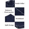 imageEkouaer Womens Silk Satin Pajamas Set Short Sleeve Sleepwear Button Down Loungewear 2 Piece Pjs Shorts Set S5XLNavy Blue