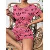 imageEkouaer Womens Pajama Sets Short Sleeve Pjs 2 Piece Top and Shorts Sleepwear Comfy Soft Lounge Sets with PocketsCrown